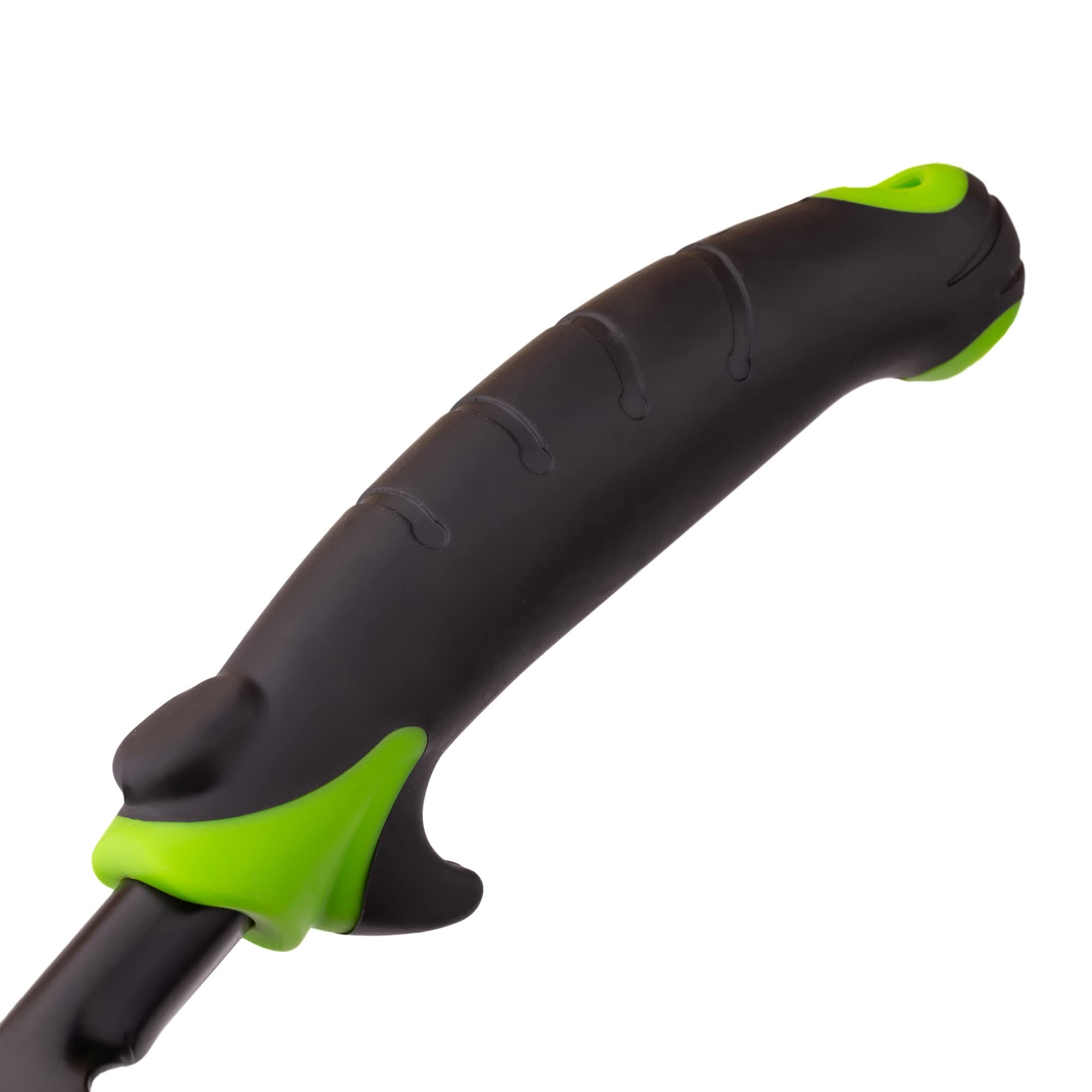 Mivos Rastrello a Mano Piccolo con 9 Denti Flessibili – Rastrellino a Ventaglio da Giardino per Foglie e per la Pulizia – Scopa per Prato in Acciaio – Larghezza 12 cm