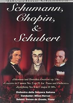 DVD Schumann, Chopin & Schubert [DVD] Book