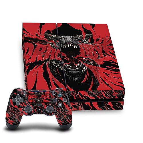 Skin Vinyle PS4 Game of Thrones Dracarys Head Case Designs Autocollant Console et Manette