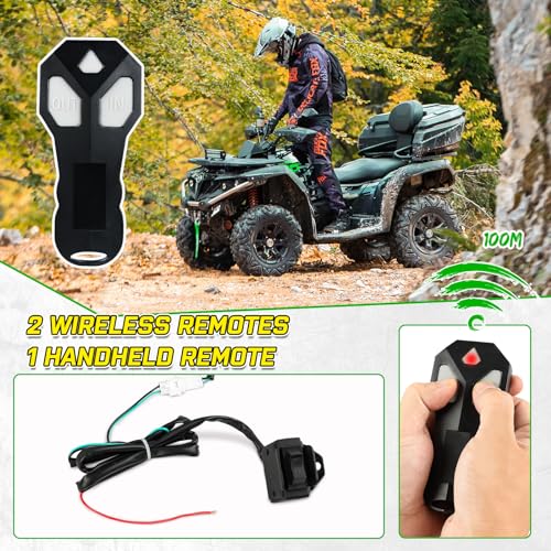 Zostera USAM-ZTEW04 3500Lbs Atv/Utv Winch Electric Boat Trailer Winch 12V thumb #4