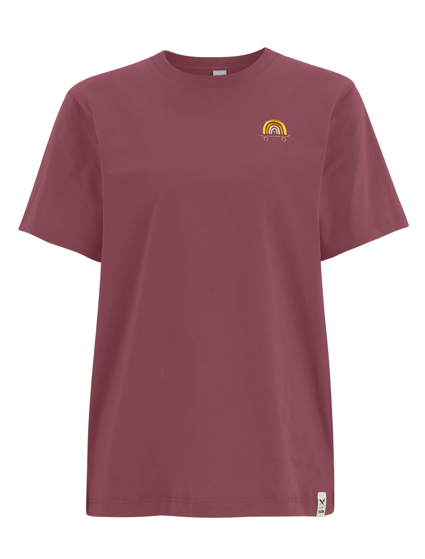 IRIEDAILY Damen T-Shirt Skate Heart Baumwolle Relaxed Fit
