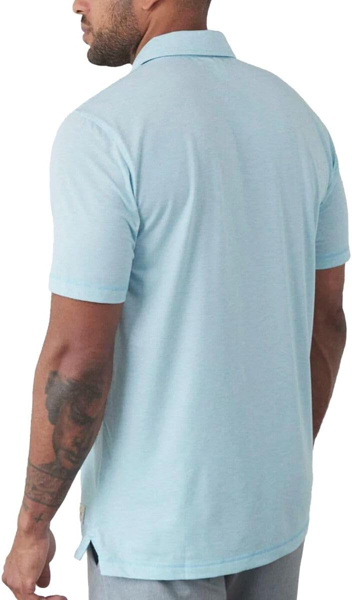 Linksoul Delray Polo - Solid-SEASPRAYHTHR-XXL - Image 2