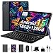 Android 16 Tablet 10 Inch - Gemini AI 3.0 Android Tablets 18GB+128GB/2TB, 10.1 Inch Tablet with Pen and Keyboard, 6000mAh, FHD, 5G WiFi, Bluetooth 5.0, GPS, OTG, Office, Gaming, 4 Years Warranty