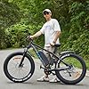 Vivi F26FUL Electric Bike Peak 1000W 26" x 4.0 Fat Tire Electric Bike with 48V 13Ah Removable Battery, 7Speed, Top 26Mph, Cruise Control, Up to 60 Miles for Commuting, Beach,Snow, UL2849 Certified #2