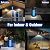 Remote Control Bug Zapper, Outdoor & Indoor Electric Mosquito Killer with LED Light, Waterproof Fly Trap & Insect Catcher, Plug-in Insect Repellent for Outside, Patio, Garage, Home, and Garden