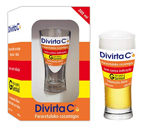 Copo Chopp, Divirta C 122853, Transparente Allmix Transparente