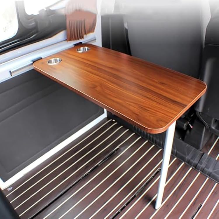 RV Table Top Replacement, Boat Table Top, Removable Rectangle Tabletop, Wooden Table Top, for RV Camper Caravan and Yacht(Gray)