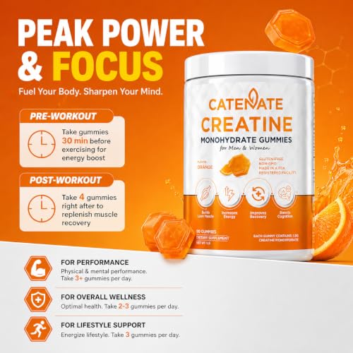 CATENATE Creatine Monohydrate Gummies
