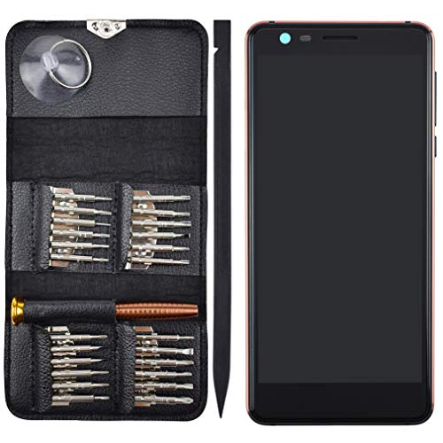 Image of TA-1049 LCD Screen Touch Digitizer Glass with Screen Frame Replacement for Nokia 3.1 TA-1057 TA-1063 TA-1070 TA-1074 Blue /Copper