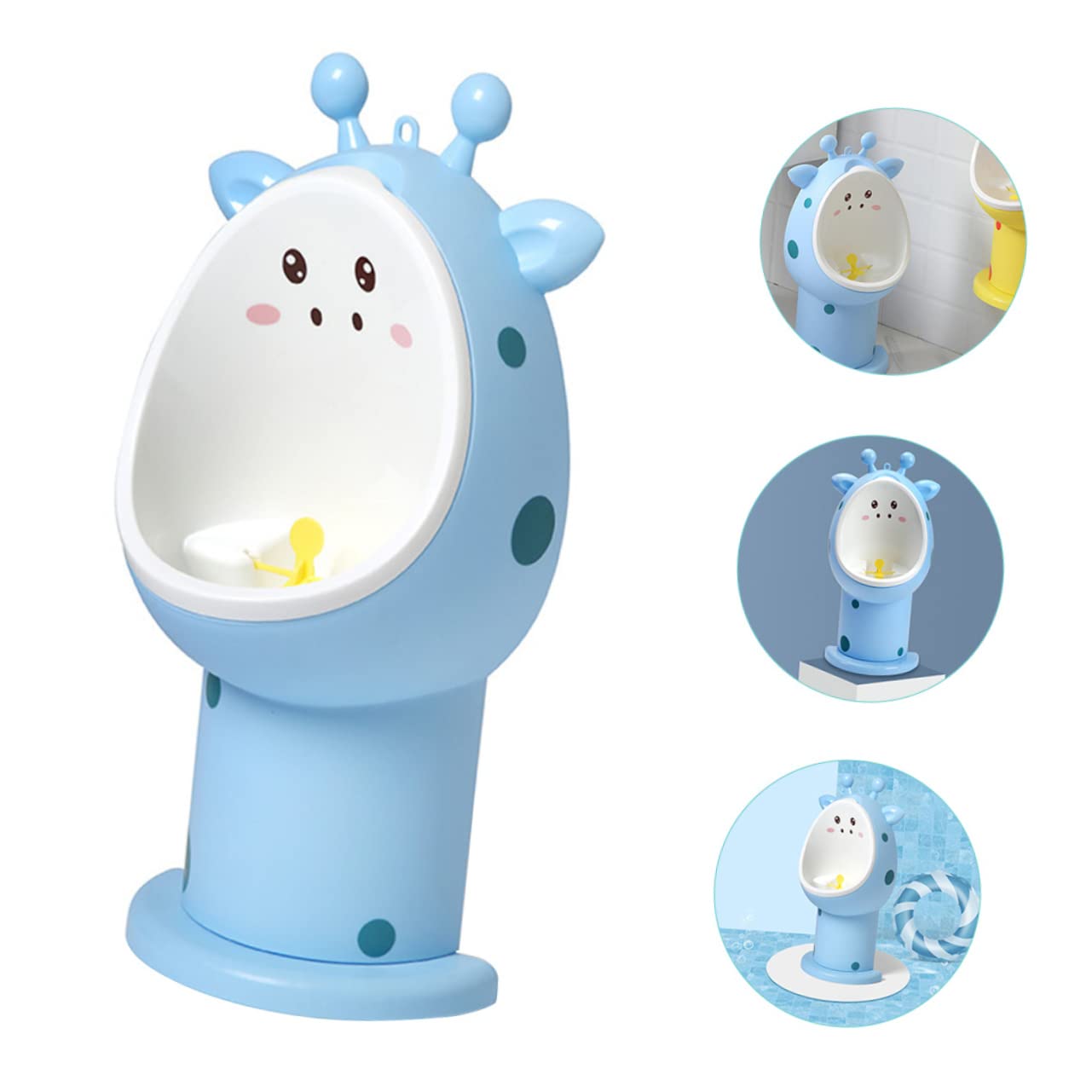 Hohopeti Orinal Infantil Para Orinal De Entrenamiento Divertido Giraffe Training Urinal Para Baño De Limpiar Material Para