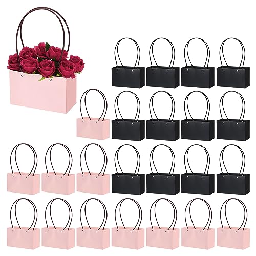 Papier bouquet fleur cadeau sac pour mariages et fêtes de fiançailles romantiques en extérieur