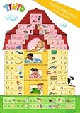 TINTO 1 und 2. Zu allen Neubearbeitungen. 1. Schuljahr. Buchstabenhaus in Grundschrift. Poster