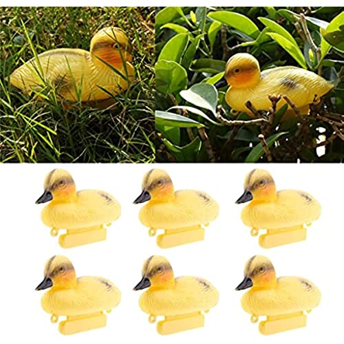 Besstuup 6X High Definition Yellow Duck Decoy Floating Baby Duckings Hunting Shooting #TOP2
