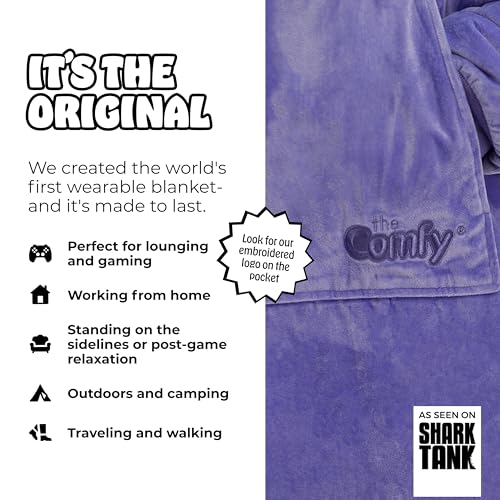 The Comfy Original Oversized Sherpa Wearable Blanket Hoodie — view 2