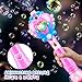 Beria Toys for Girls: Princess Toy Bubble Wand, Birthday Gifts for 3 4 5 6 7 8 Years Old Girl, Bubbles Machine Fairy Wands for Kids Light Up with Bubble Solution, Toddler Girl Toys Age 4-5