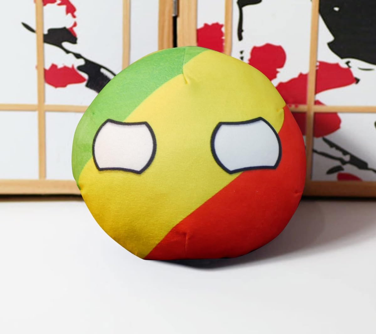 GANGKJDS 20cm 9cm Poland Ball Country Ball Mexico, UK, Chile, Canada, Poland Country Ball Festival Gift, Country Ball, National Flag Decoration(Congo,