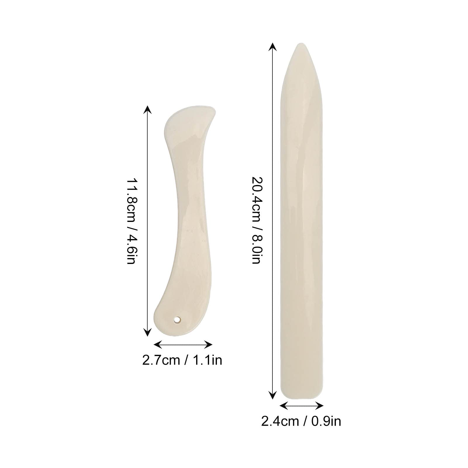 Folder Scoring Origami Scratch Knife Folding Tool Tool for Handmade Leather Burnishing, Bookbinding, Scrapbooking, Paper Cards Crafts - Image 3