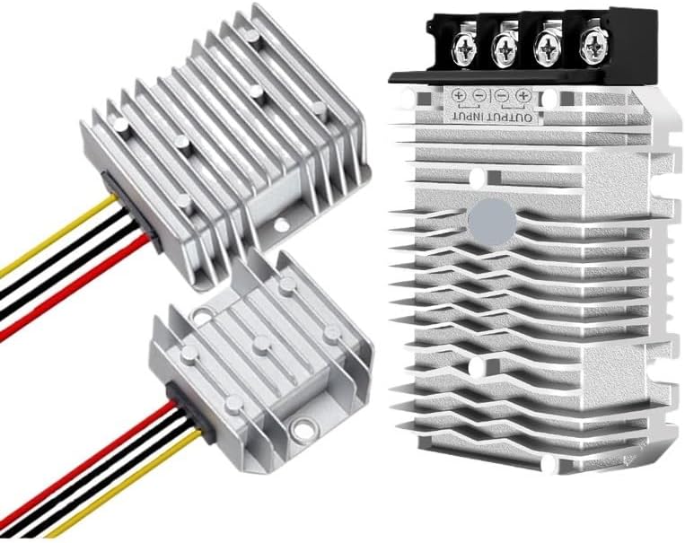 DC 30-90V 36V 48V 56V 60V 72V to 24V 5A 10A 15A 20A 40A DC Step Down Voltage Buck Converter Regulator 72 Volt to 24 Volt Module 40A,48V(30-60V)_24V