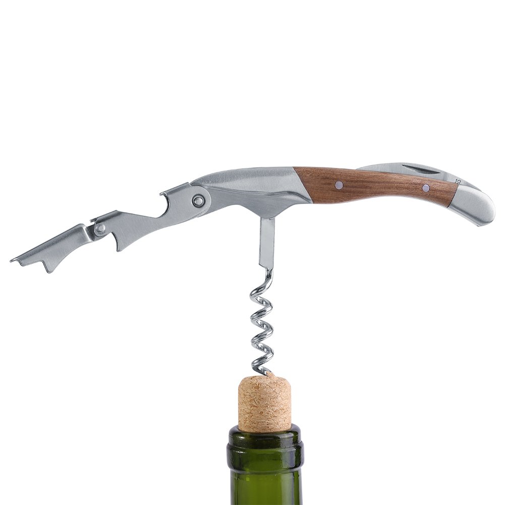 Apribottiglie,Cavatappi Professionali,Tire Bouchon Sommelier Bartender,Laguiole,Laguiole 1Pc Cavatappi Palmare Risparmio di Manodopera Bottiglia di Vino Apribottiglie per Uso