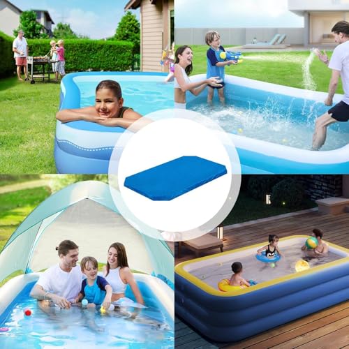 Bâche de piscine extérieure rectangulaire imperméable et pliable - 5