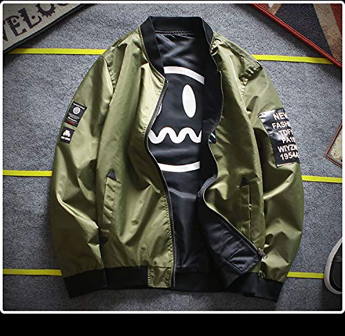 Men's Bomber Jackets Military Flight Hip Hop Jacket Softshell Outwear4