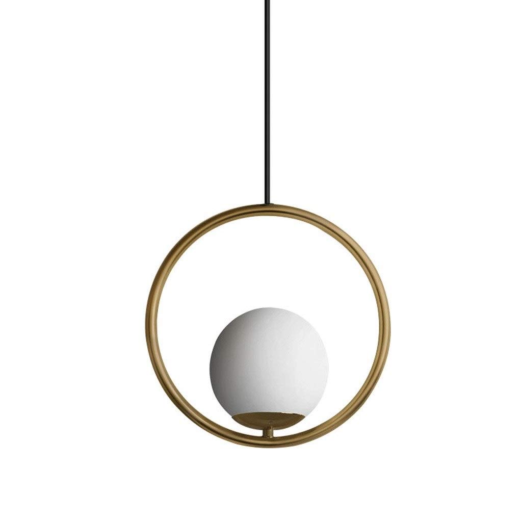 Plafonnier boule de verre led exquise suspension chic de 25 cm