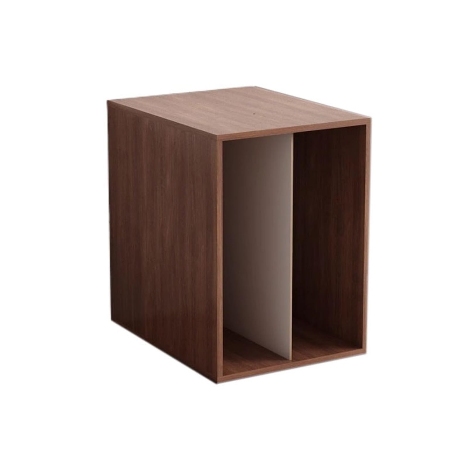 Hhaoran-9868 CD Holder Home Tabletop Vinyl Record Storage Rack Wooden CD Albums Books Box CD/DVD Rack