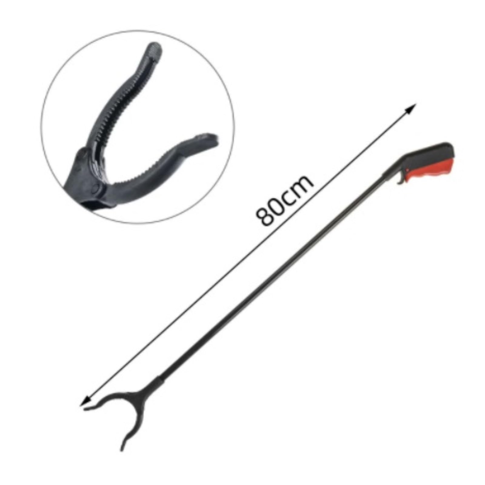 Greifzange 2er-Pack Abfallgreifer-Werkzeug Mit Langem Griff Und Klemme Werkzeug(80cm)