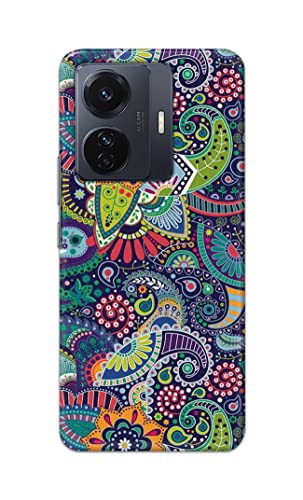 Image of Printed Hard Back Cover Case for Vivo iQOO Z6 Pro 5G | Vivo T1 Pro 5G | Vivo S15e Back Cover (Miraculous Patterns) -1803