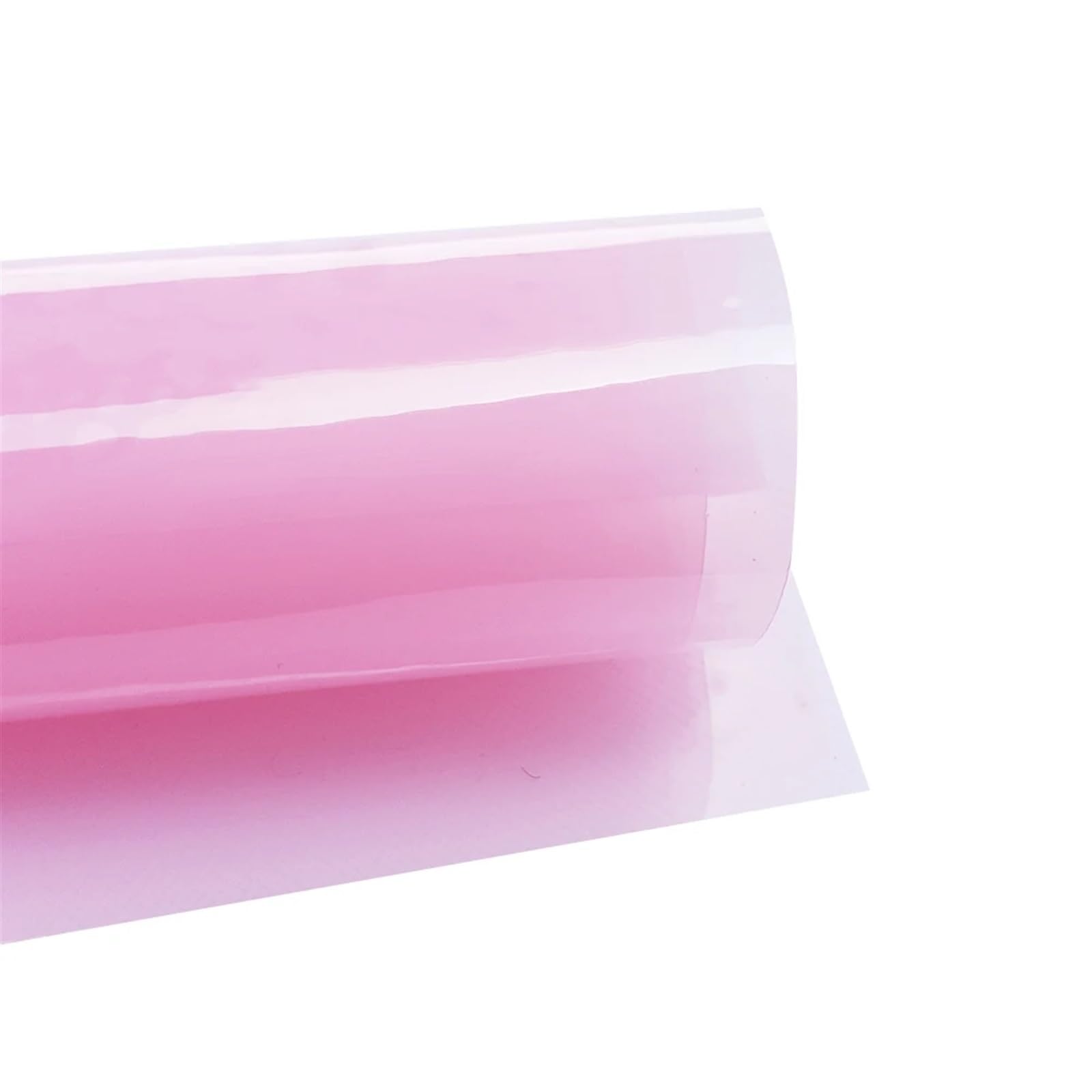 Transparent PVC Leather Sheets Candy Jelly Glitter Craft for Party Decor Handmade Bag DIY Bow Accessories Synthetic Leather(Pink)