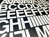 Paquete de 90 X Autoadhesivo Adhesivo Vinilo Letras y Números