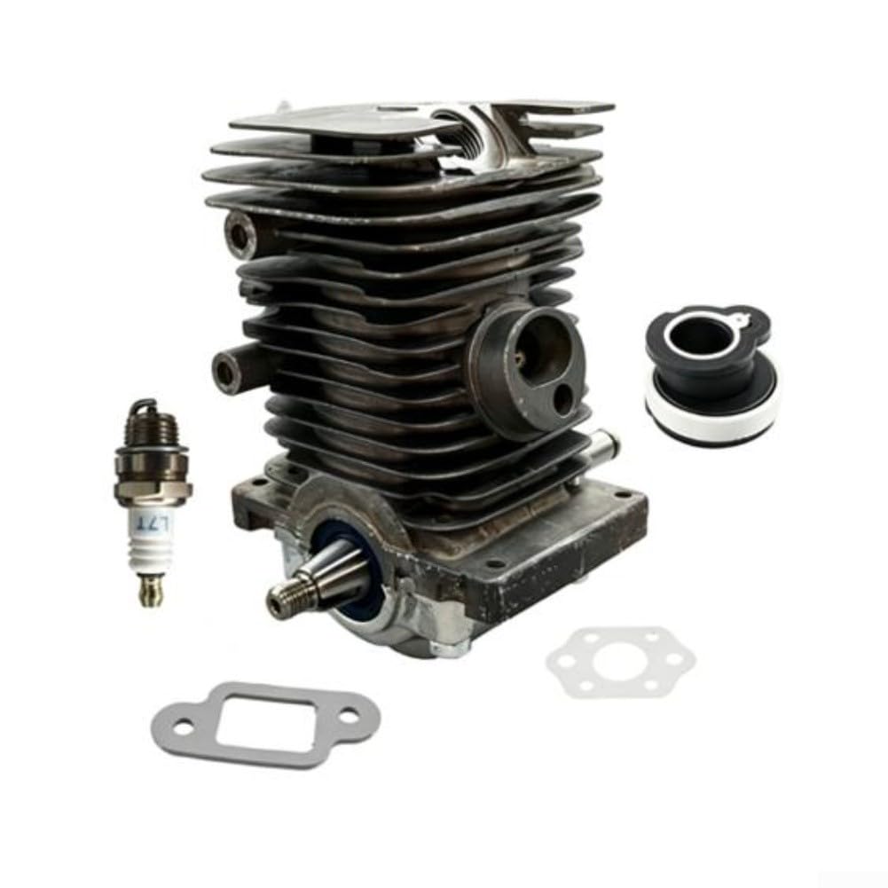 Fauhapyway Kit per cilindro 38mm Per Motosega MS180 Metallo Kit per cilindro