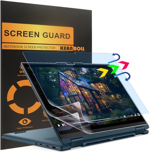 2-Pack Anti Blue Light Screen Protector for Lenovo Yoga 7i / 7 16 2-in-1 & Lenovo Flex 5i 16 2-in-1 & Lenovo ideaPad 5i 16 2-in-1 Touchscreen Laptop (16 inch) Anti Glare Blue Light Blocking Shield -  KEANBOLL, 2024 gen9