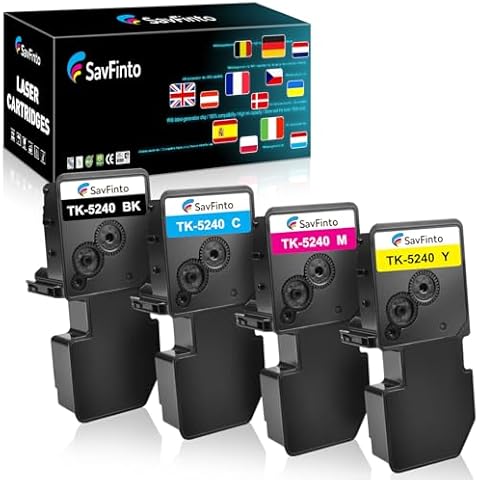 SavFinto TK-5240 Toner Cartridges Pack Cover
