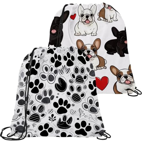 Sac à cordon patte de chien étanche pour homme et femme idéal voyage et sport de gym