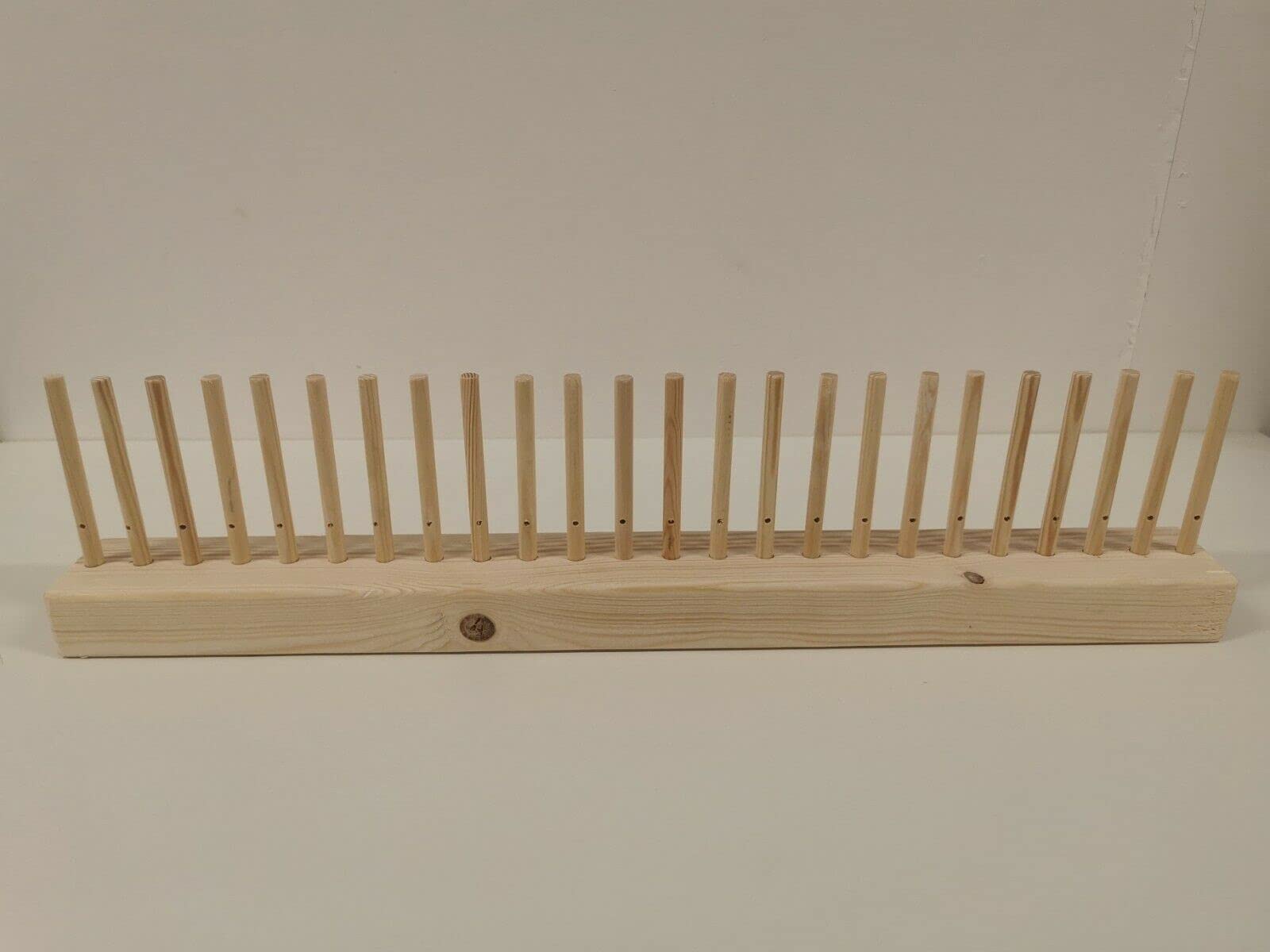 Peg Looms for Weaving Wool, Fleece, Rags into Mats, Rugs etc British Made (900mmm-1Row)