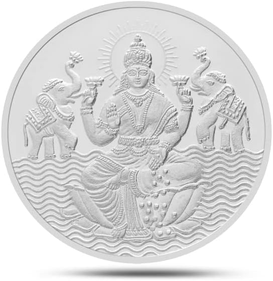 P. N. Gadgil Jewellers24K (999) 25 gms Shree Laxmi Silver Coin