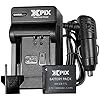 NB-11L Battery and Charger Set, with Replacement Battery and Charger Compatible with DSLR Cameras Perfect for Photographers on the Go