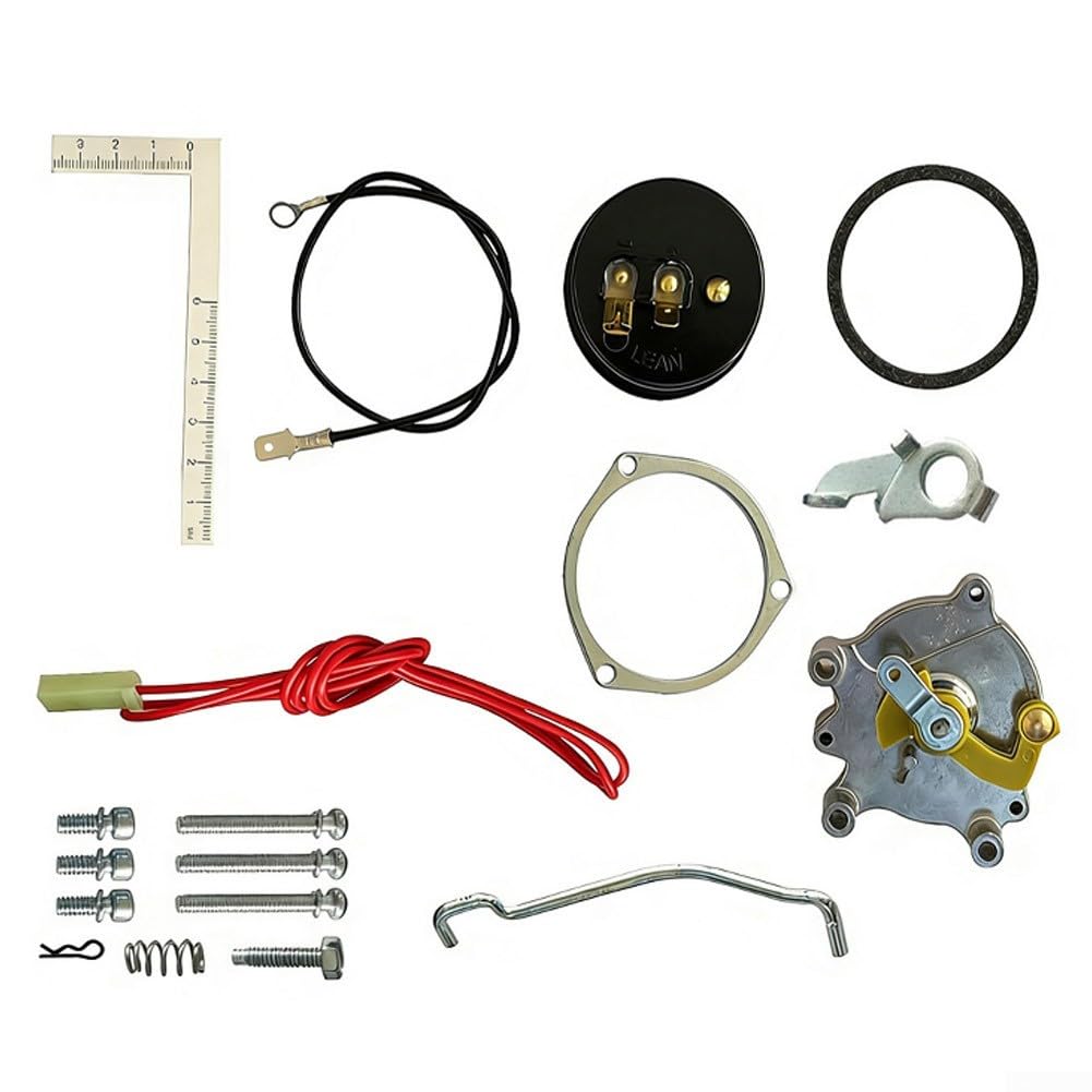 45-223 Kit di starter elettrico per carburatori Avvio automatico del motore Temperatura Reattiva Aria Regolazione del carburante Conversione metallo Prestazioni clima freddo