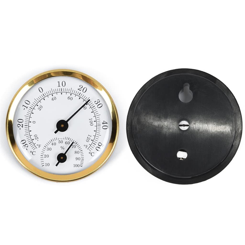 Mini Wall Mounted Household Barometer Thermometer Hygrometer Weather Station Pressure Instrument