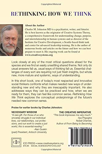 Rethinking How We Think: Integrative Meta-Perspective And The Cognitive "Growing Up" On Which Our Future Depends (The Evolution Of Creative Systems Theory And The Concept Of Cultural Maturity) #TOP1