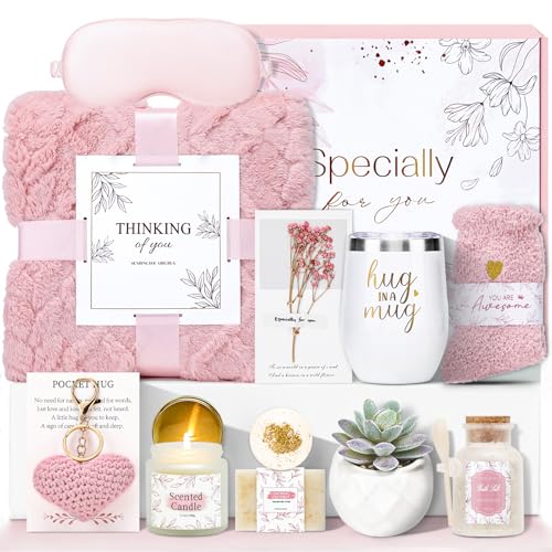 CuriBox Get Well Gifts for Women Self Care Gifts Basket