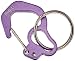 Rubit The Easy Dog Tag Curve Shape Switch Clip, Large, 1.3-Inch Diameter, Purple