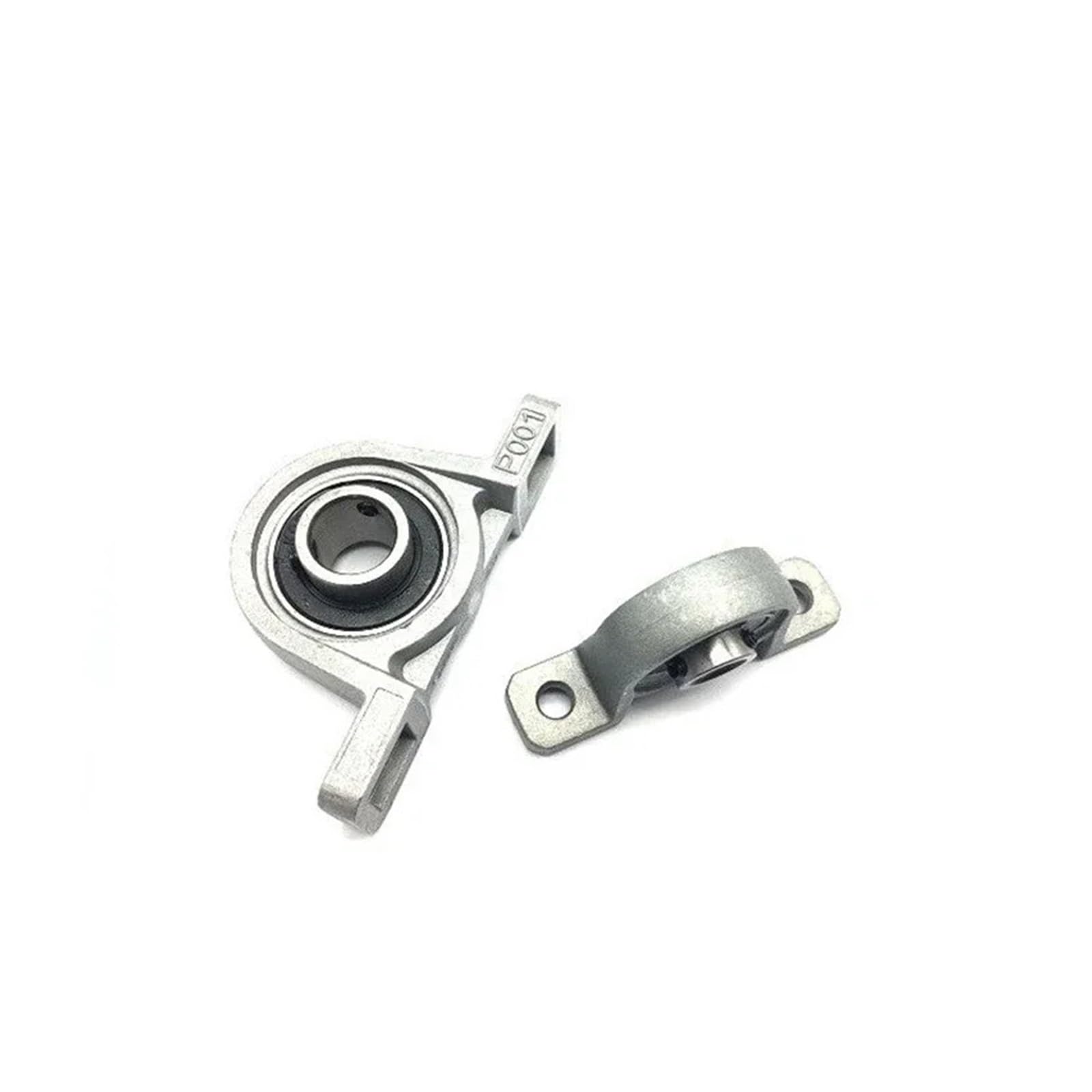 Rodamiento con bloque de almohadilla, 1 soporte de bloque de almohada con cojinete de bolas de aleación de zinc(KFL000 10mm)