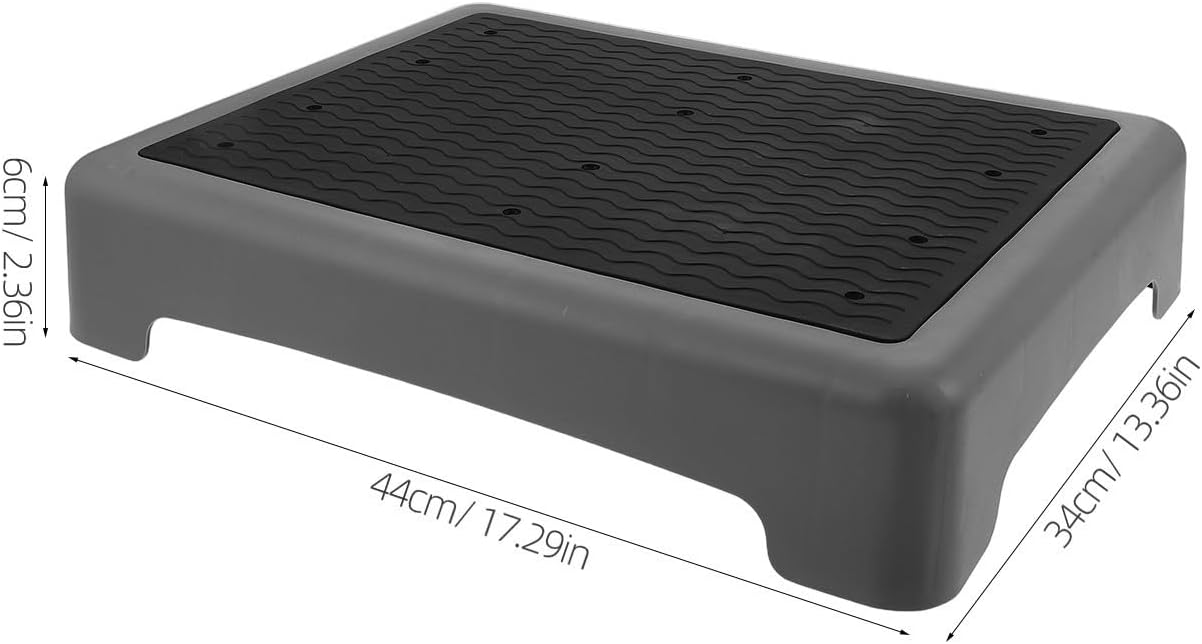 Non Slip Step Platform 44x34cm Plastic for Seniors Pregnant Women