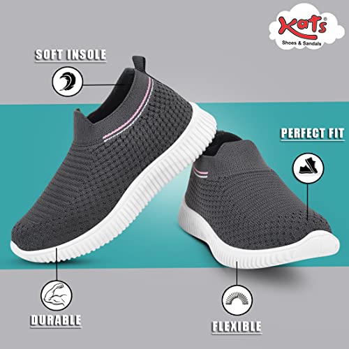 Image of KATS SHOES Unisex-Child Kids Unisex Casual Shoes Sneakars