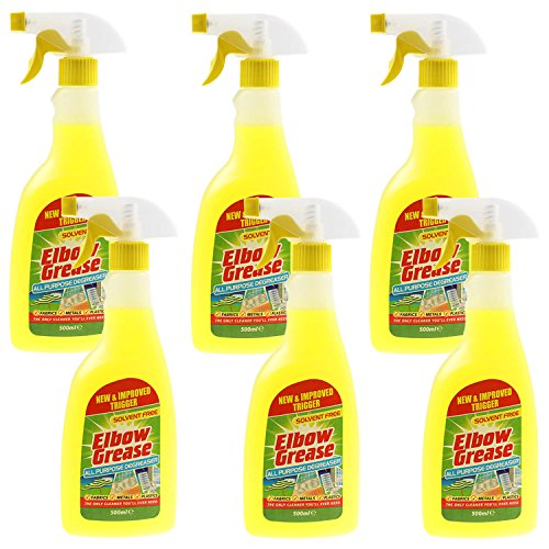 Elbow Grease 6X500ml All Purpose Kitchen Laundry Household Degreaser Cleaner Spray