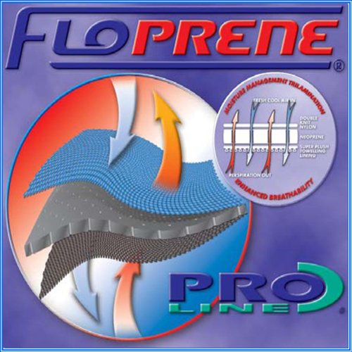 Proline Floprene Neoprene Rugby Shoulder Glove Protector - Black, Size - Large Child - Thumbnail 2