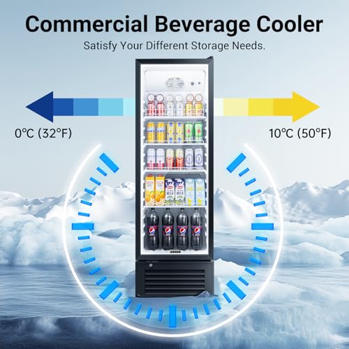 Commercial Display Refrigerator Upright