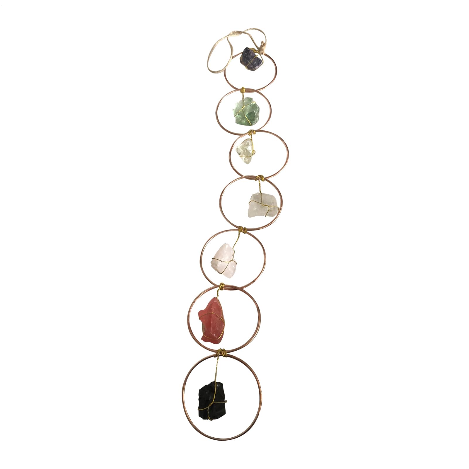 Pendentif en cristal fait main idée cadeau originale pour mur et yoga